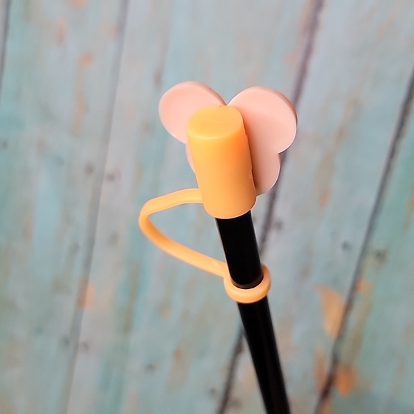 Minnie Mouse Leopard Straw Topper - Picture 2 of 5